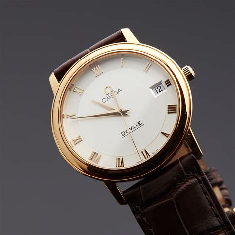 omega deville prestige quartz watch|pre owned omega de ville.